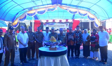 Penjabat Bupati Buton Hadiri HUT Desa Mabulugo yang ke-18