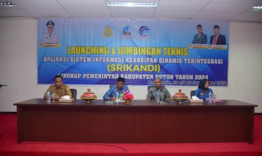 Pemkab Buton Launching dan Gelar Bimtek Aplikasi Srikandi