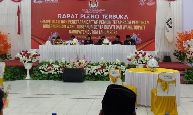 KPU Tetapkan 78.574 DPT Pilkada Buton 2024