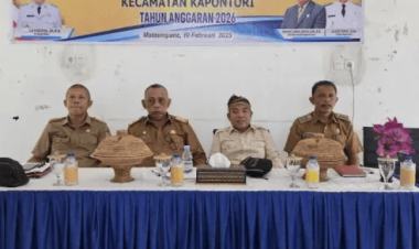 Pemkab Buton Gelar Musrenbang RKPD Tahun Anggaran 2026 Tingkat Kecamatan Kapontori