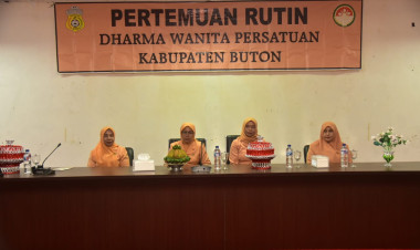 DWP Buton Gelar Pertemuan Rutin, Bahas Penyuluhan Pencegahan Stunting