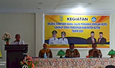 Dinas pendidikan kabupaten Buton Buka Seleksi Subtansi BCPS