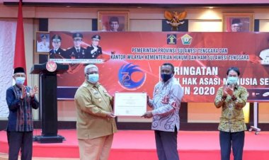 Untuk Ketiga Kalinya, Buteng Terima Penghargaan Peduli HAM