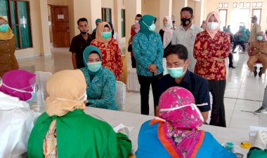 Hari Ibu, TP PKK Buton Adakan Rapid Test Gratis untuk Perempuan