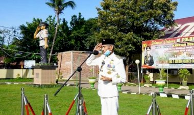 AS Tamrin Pimpin Apel Gelar Pasukan Operasi Lilin 2020 Kota Baubau