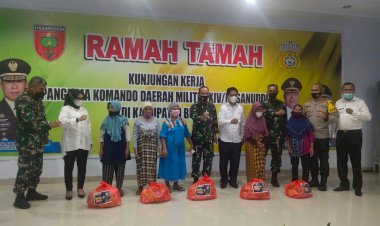 Pangdam XIV/Hasanuddin Sambangi Buton, Ini yang Dilakukan