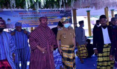 Hadiri Pesta Adat Kondowa-Dongkala, Ini yang Disampaikan Umar Samiun