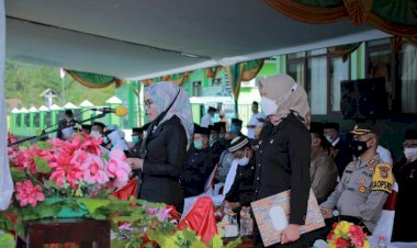 Upacara HAB Kemenag, Iis Elianti: Kedepankan Akal Sehat Menyikapi Persoalan Umat