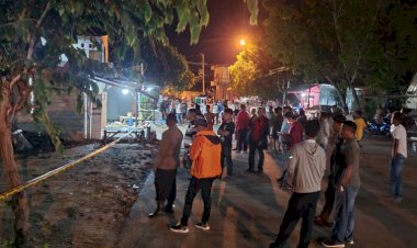 Sejumlah Bangunan di Baubau Retak Akibat Longsor