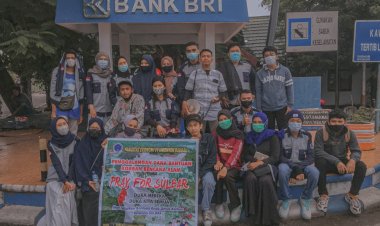 Mahasiswa Fekon Unidayan Galang Dana Untuk Korban Gempa di Sulbar