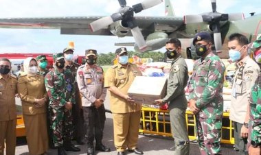 Lagi Kirim Bantuan, Pemprov Sultra Lepas 18 Ton Sembako ke Sulbar