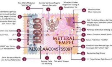 Materai Rp 10.000 Dirilis, Ini Aturan Baru Penggunaan Materai Rp 6.000 dan Rp 3.000