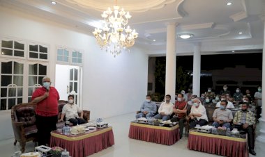 Bupati Buton Gelar Ramah Tamah Bersama  Gubernur Ali Mazi Dalam Kunjungan Kerjanya di Buton