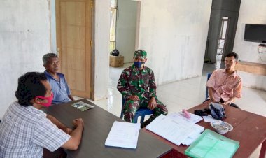 Jalin Keharmonisan, Babinsa Koramil 1413-13/Lasalimu Gelar Komsos Bersama Warga Desa Mega Bahari