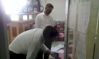 Ruang Bendahara Dinas Pendidikan Buton Dibobol Maling