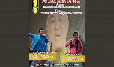 IMM Buton Gelar Kemah Kader di Bukit Wibaba-Pasarwajo