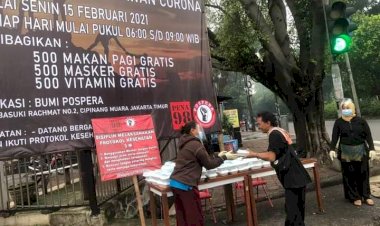 Peduli Sesama Umat, PENA 98 dan POSPERA Buka Dapur Umum Hingga Lebaran Mendatang