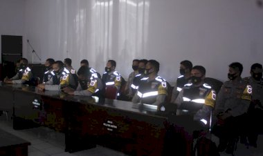 Bhabinkamtibmas Jajaran Polres Buton Ikut Pelatihan Tracer Covid-19