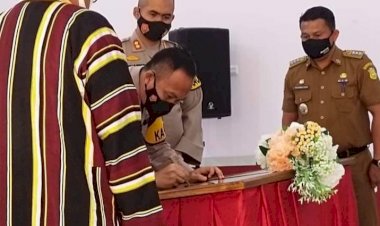 Sah! Kapolda Resmikan Polsek Wabula