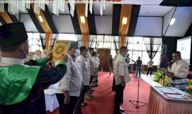 Berjuang untuk Pemekaran Kepton, 'La Ode Barani' Kukuhkan Pengurus Hippton