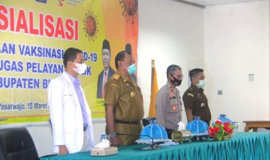 Bersiap! Petugas Pelayanan Publik di Buton Tidak Lama Lagi Divaksin Covid-19