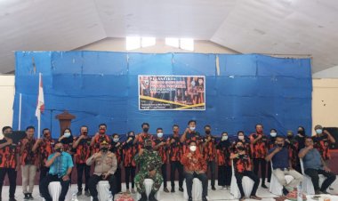 Bupati Buton Hadiri Pelantikan Pengurus Sapma PP Kabupaten Buton