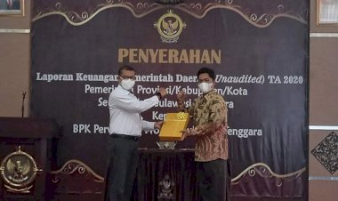 Serahkan LKPD ke BPK, La Bakry Optimis Buton Kembali Raih WTP