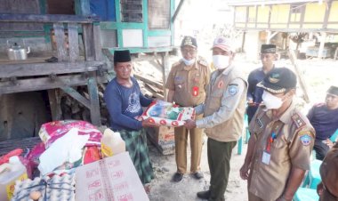 Pemkab Buton Selatan Santuni Korban Tenggelam di Desa Gerak Makmur