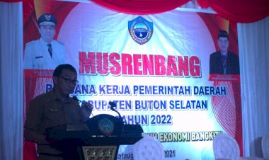 Musrenbang RKPD 2022, Buton Selatan Gagas Pembangunan Komprehensif dan Inovatif