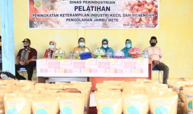 Sebagai Penghasil Mete, Karya Jaya Dicanangkan Jadi Desa Binaan Dekranasda Buton