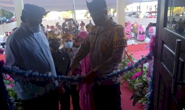 Resmikan Gedung Baru Polsek Pasarwajo, Kapolres Buton Imbau Personel Tingkatkan Pelayanan Masyarakat