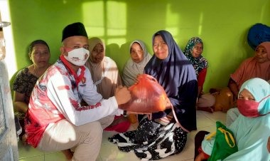 Peduli Sesama, DPC Gerindra Buton Kembali Salurkan Bantuan