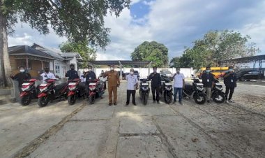 TKSK di Buton Selatan Diberi Kendaraan Operasional dan Laptop oleh Bupati