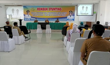 Berikut Capaian Pemda Buton dalam Penanganan Stunting