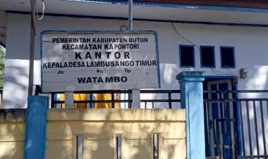 Tahun 2021 Pemdes Lambusango Timur Bangun WC Sebanyak 50 Unit dari DAK