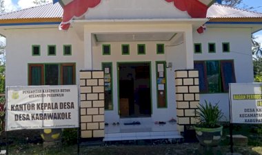 Ini Program Fisik Pemdes Kabawakole Tahun 2021