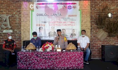 Hadiri Dialog SAPMA PP, Kapolres Buton Ajak Masyarakat Gaungkan Pancasila