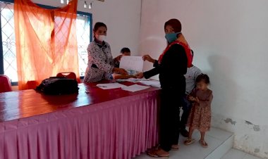 BLT DD Holimombo Jaya Bulan Maret Telah Disalurkan