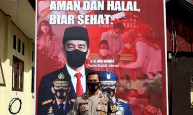 Jelang HUT Bhayangkara ke-75, Polsek Pasarwajo Adakan Vaksinasi Massal Gratis