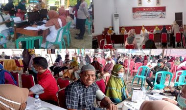 Antusiasme Masyarakat Buton Ikut Vaksinasi Covid-19