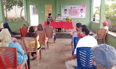 Bersama Relawan ASR, DPC Gerindra Baubau Santuni Kaum Duafa