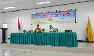 Penandatanganan NPHD Batal Terlaksana, Bupati Buton Harap Ada Solusi Antara Ketua KONI dan Kadispora