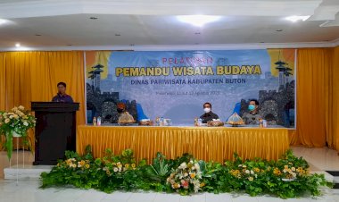 Dongkrak Wisata Budaya, Dispar Buton Gelar Pelatihan Pemandu Wisata
