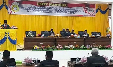 DPRD Buton Gelar Rapat Paripurna Jelang Peringatan HUT RI ke 76