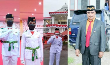 Tiga Pelajar SMA Negeri 2 Pasarwajo Ikut Paskibraka di Provinsi Sultra