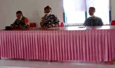 Pemdes Holimombo Jaya Gelar Rapat Pembentukan Pengurus BUMDes