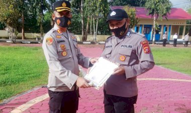 Lagi, Kapolres Buton Beri Penghargaan kepada Anggotanya