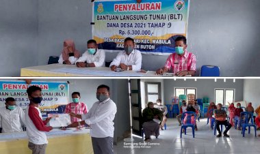 BLT DD Periode September Desa Bajo Bahari Tersalurkan