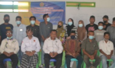 Ketua dan Pengurus Karang Taruna Desa Waoleona Telah Resmi Dikukuhkan