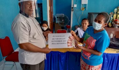 Pemdes Kondowa Salurkan BLT DD Periode September